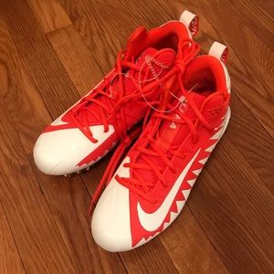 Brand new Alpha Menace football cleats